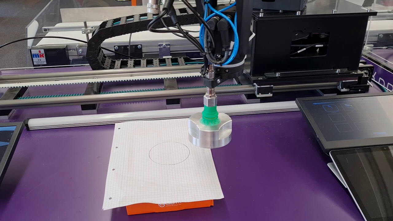 Pendulum positioning of milled and turned parts