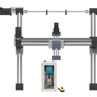 Raumportalroboter | DLE-RG-0014 | Arbeitsraum 500 x 500 x 200 mm