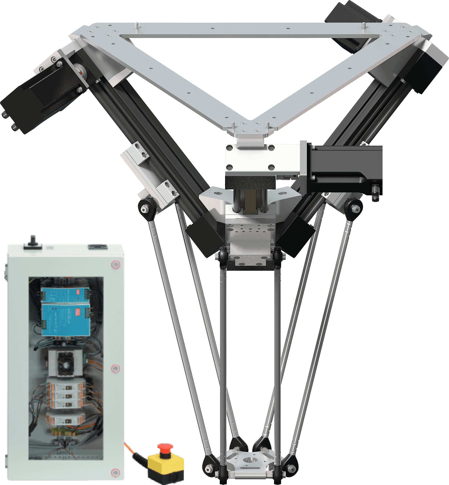 3-Achsen-Delta-Roboter | DLE-DR-0002 | Arbeitsraumdurchmesser 360 mm