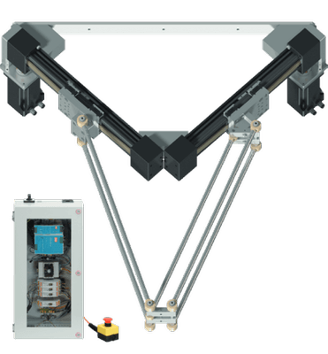 2-Achs Delta-Roboter | 2 DOF | 400 mm | 5kg