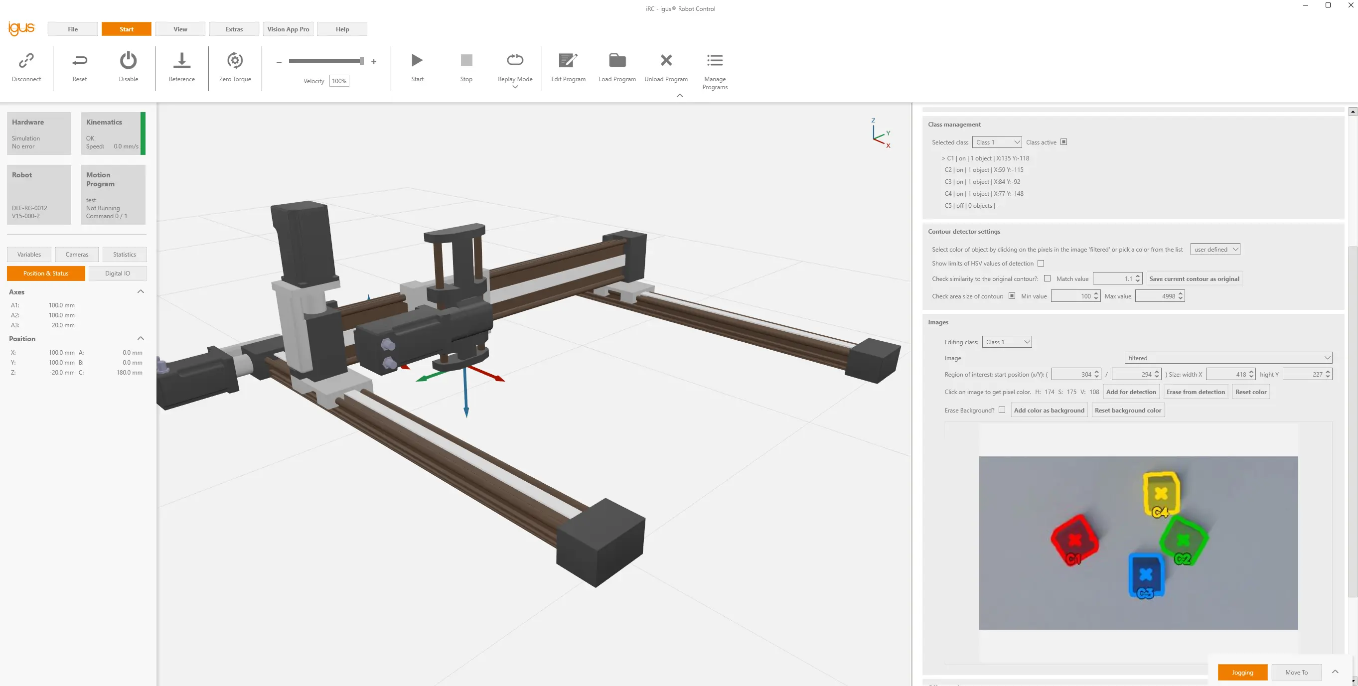 Vision App Pro | for igus Robot Control (iRC)