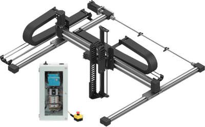 Raumportalroboter | DLE-RG-0012 | Arbeitsraum 800 x 800 x 500 mm